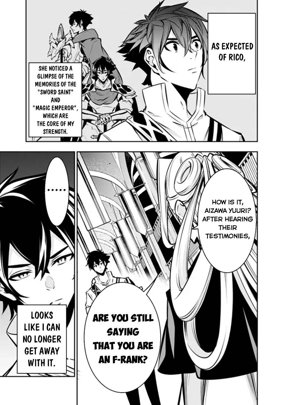 Page 12 Chapter 108 Shijou Saikyou no Mahou Kenshi, F Rank Boukensha ni Tensei Suru ~Kensei to Matei, 2 Tsu no Zense wo motta Otoko no Eiyuutan~