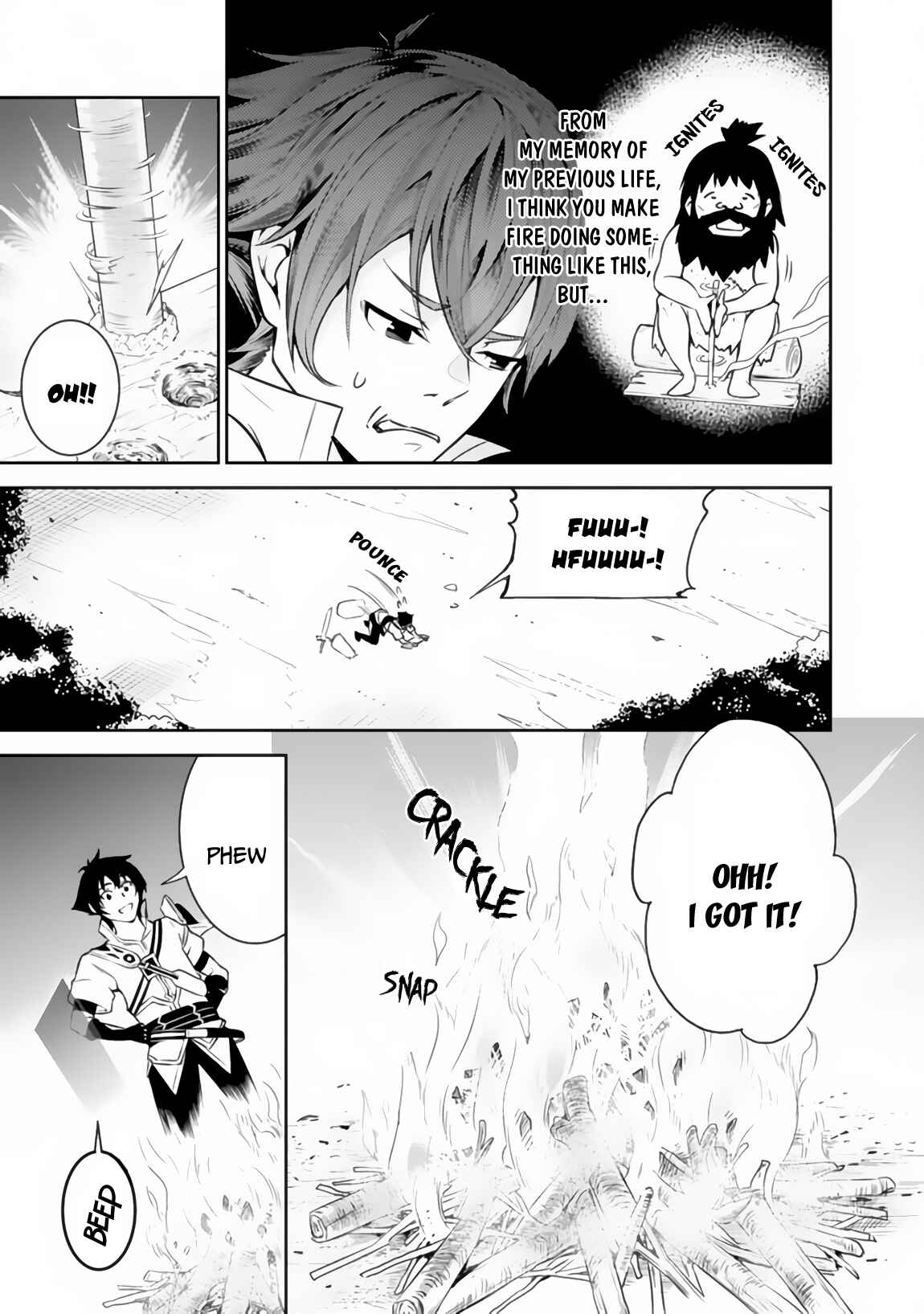 Page 4 Chapter 3 Shijou Saikyou no Mahou Kenshi, F Rank Boukensha ni Tensei Suru ~Kensei to Matei, 2 Tsu no Zense wo motta Otoko no Eiyuutan~
