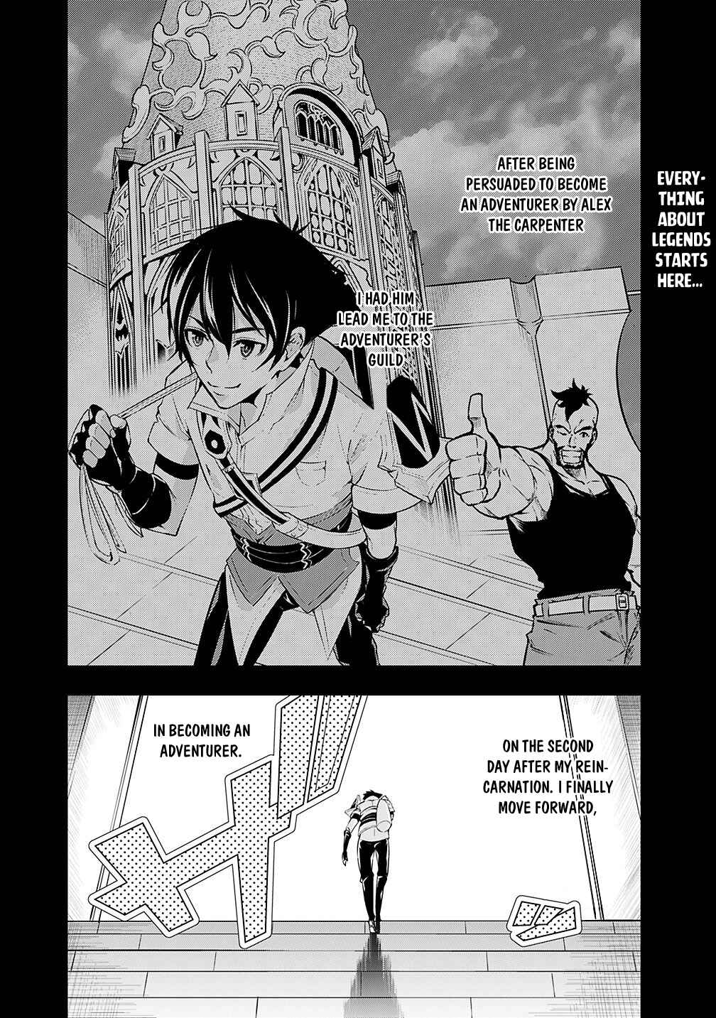 Page 2 Chapter 7 Shijou Saikyou no Mahou Kenshi, F Rank Boukensha ni Tensei Suru ~Kensei to Matei, 2 Tsu no Zense wo motta Otoko no Eiyuutan~