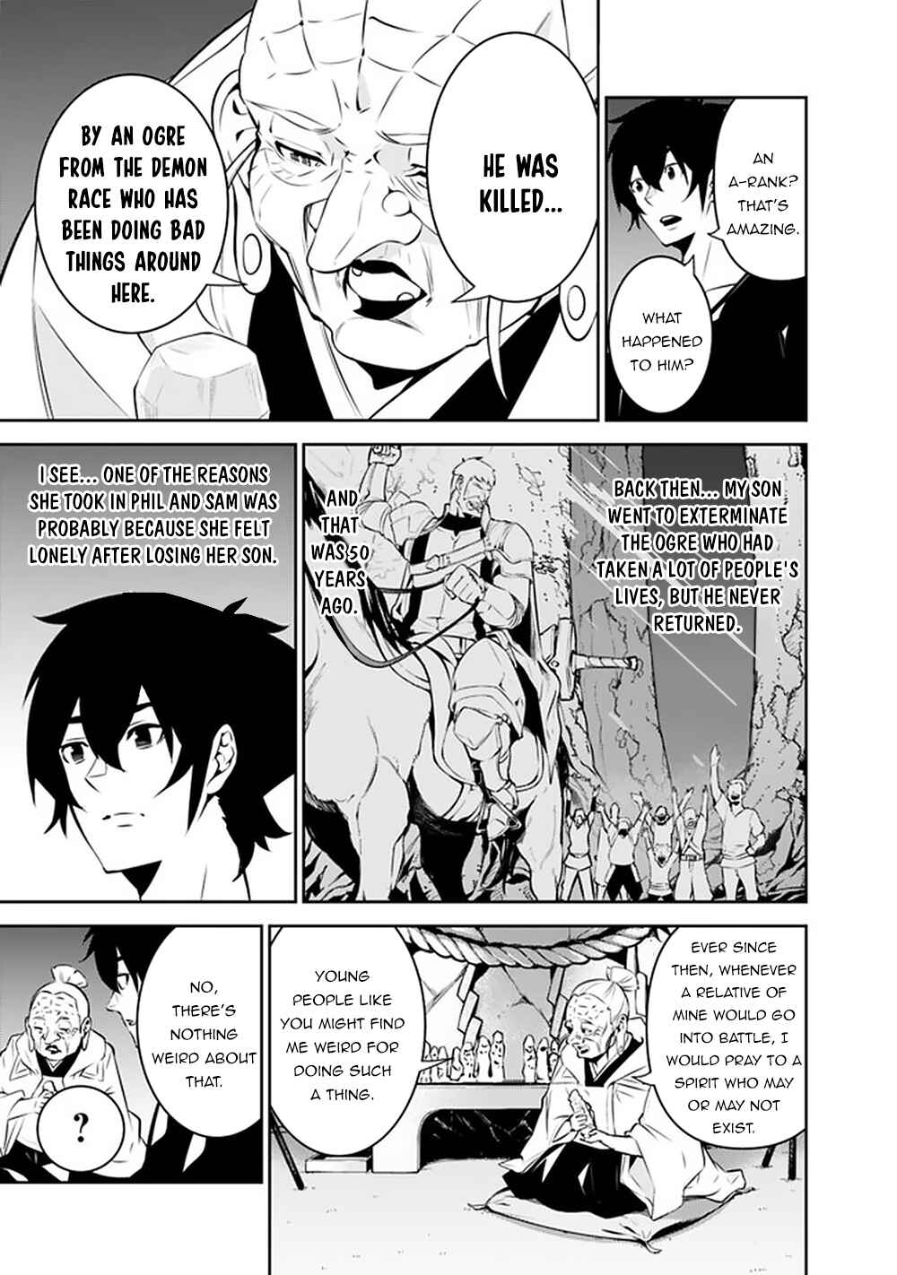 Page 12 Chapter 50 Shijou Saikyou no Mahou Kenshi, F Rank Boukensha ni Tensei Suru ~Kensei to Matei, 2 Tsu no Zense wo motta Otoko no Eiyuutan~