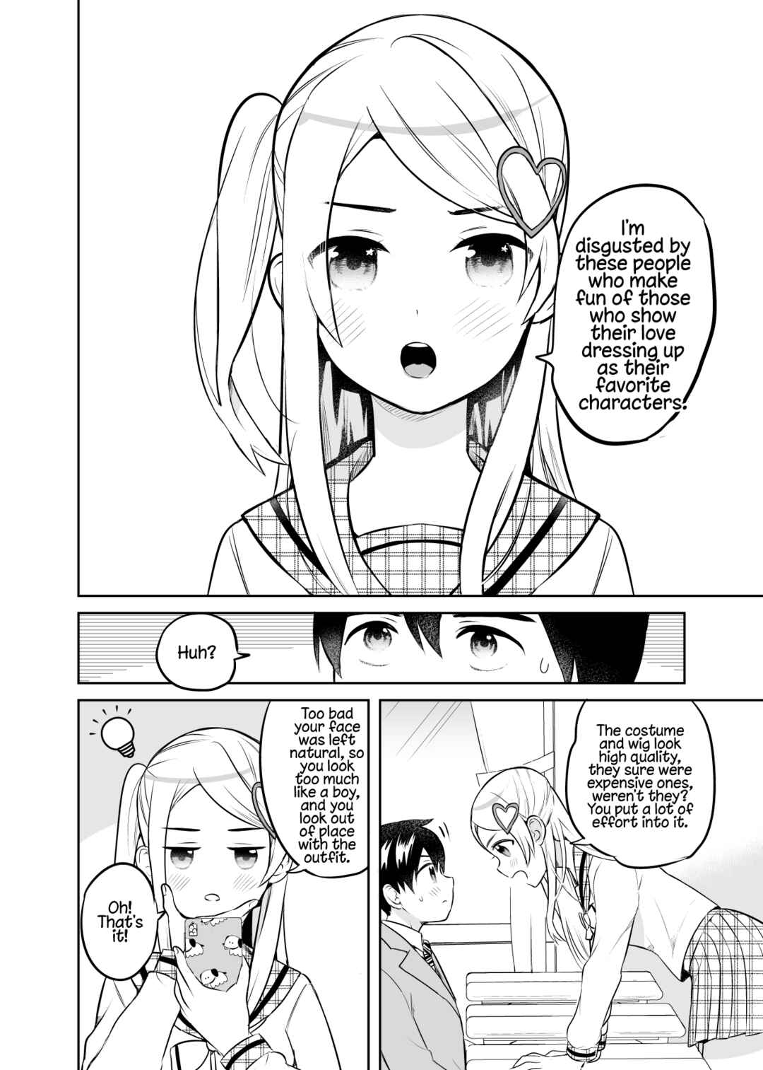 Page 4 Chapter Unknown_c64c When I Crossdressed as My Favorite Character I Was Made Fun of, but Then I Became Cute and Had a Happy Otaku Life