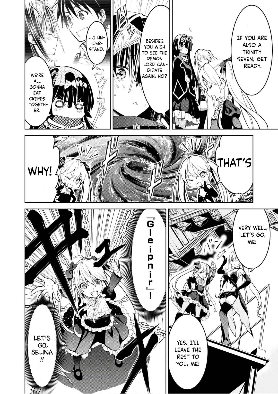 Page 10 Chapter 15 Trinity Seven: Liese Chronicle