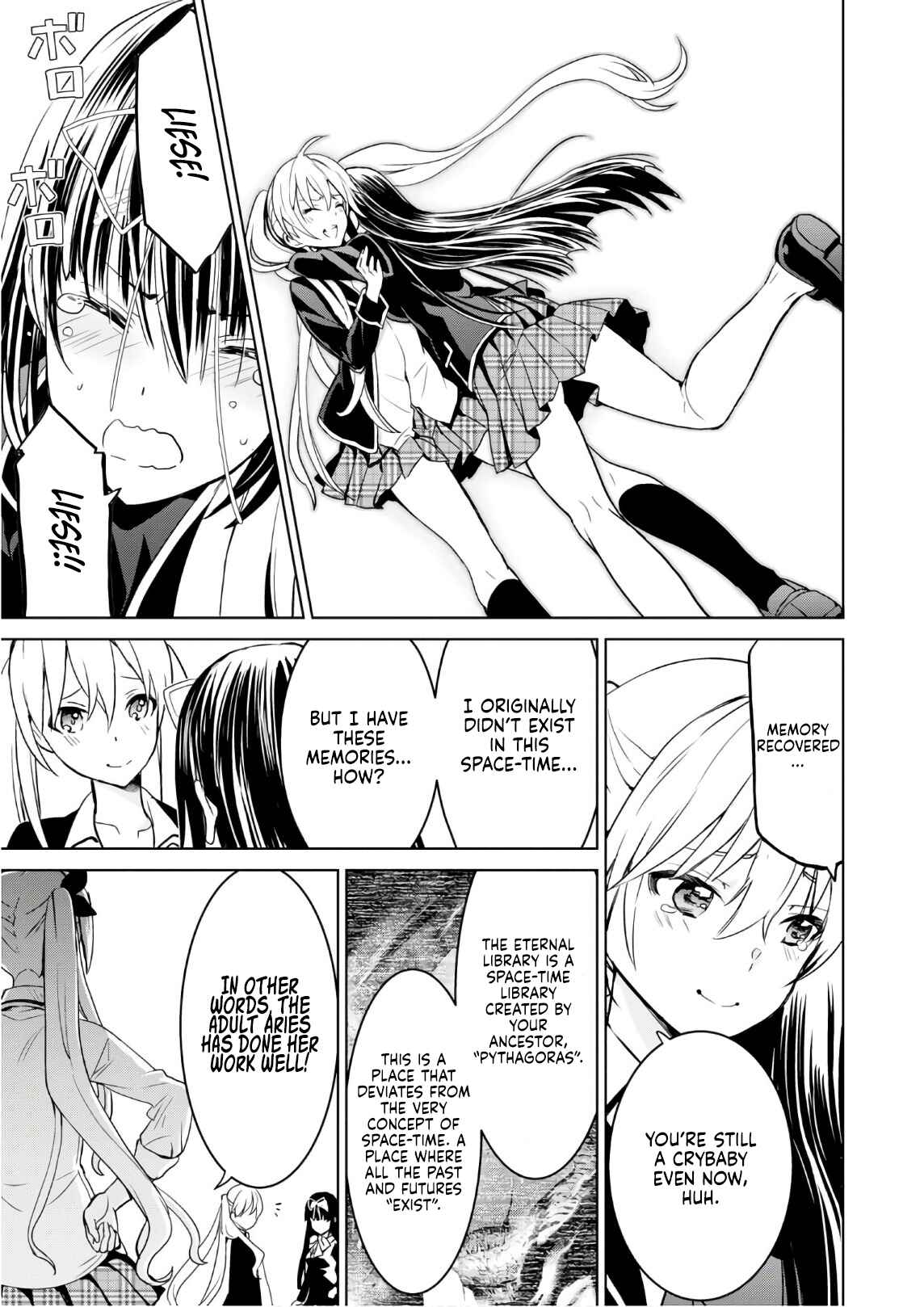 Page 35 Chapter 16 Trinity Seven: Liese Chronicle