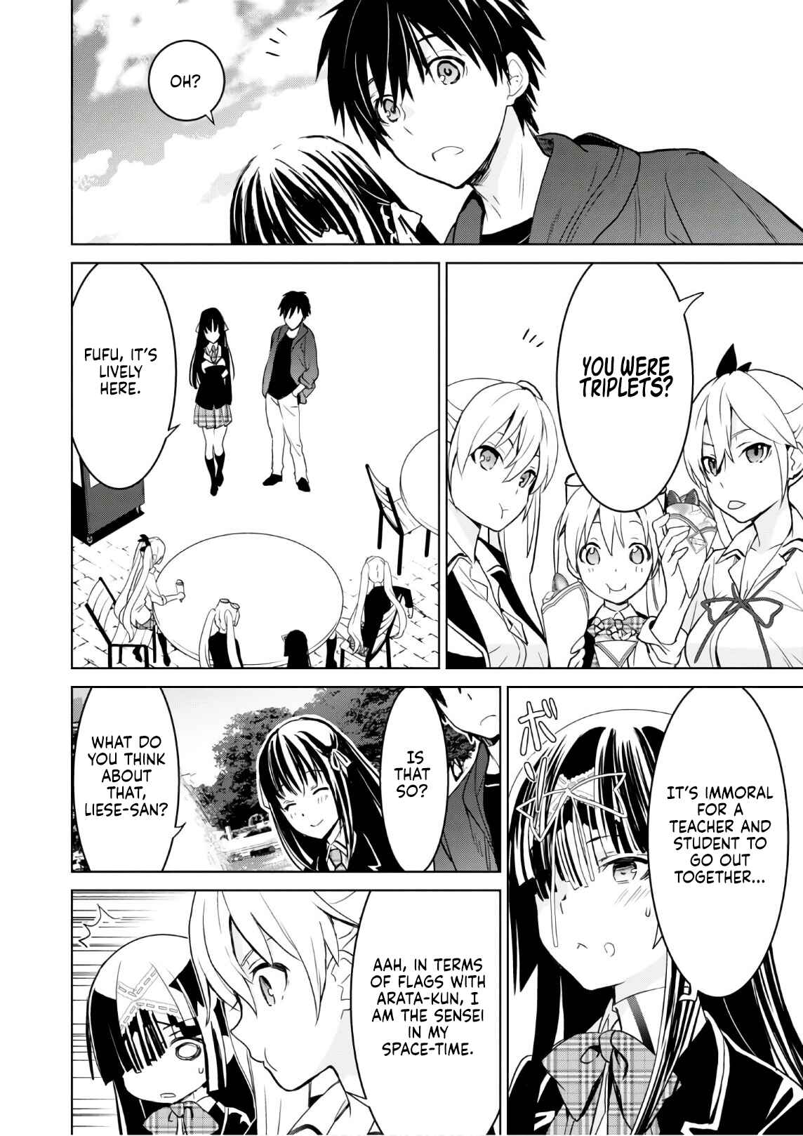 Page 38 Chapter 16 Trinity Seven: Liese Chronicle