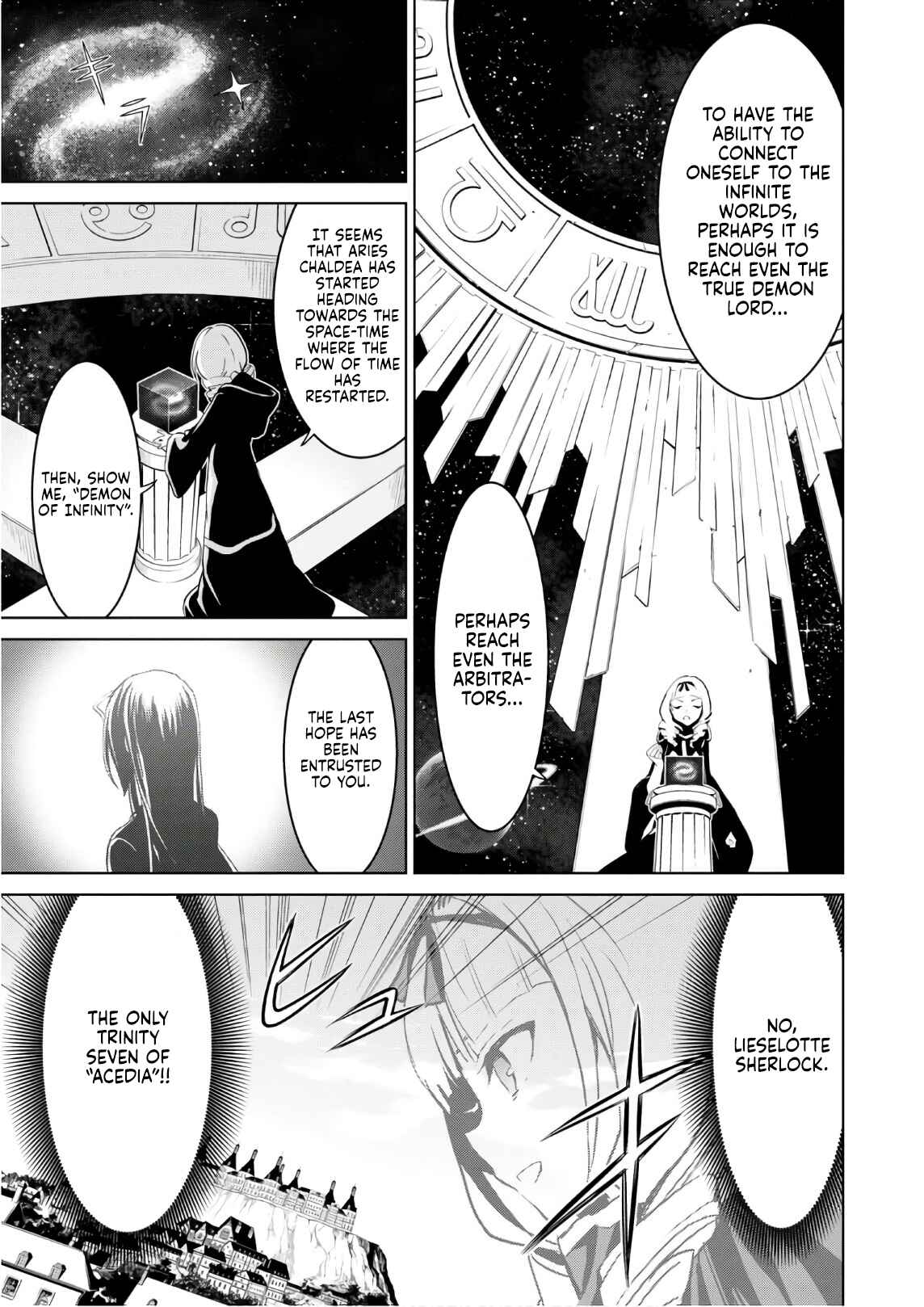 Page 5 Chapter 16 Trinity Seven: Liese Chronicle