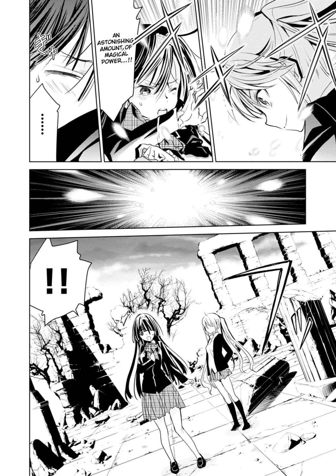 Page 12 Chapter 4 Trinity Seven: Liese Chronicle