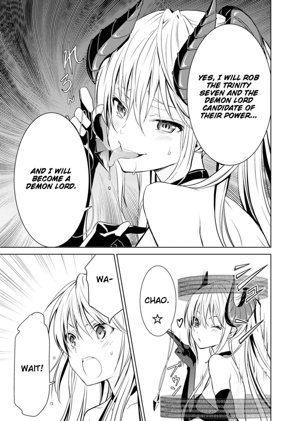 Page 18 Chapter 4 Trinity Seven: Liese Chronicle