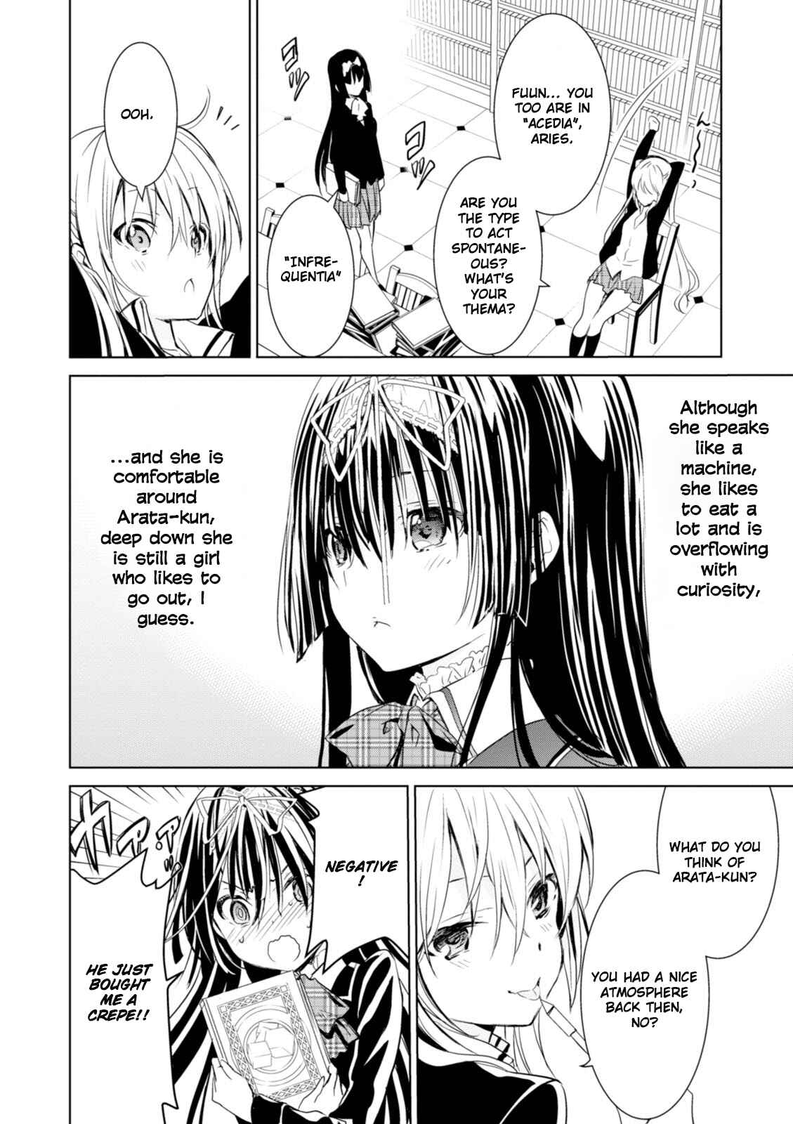 Page 4 Chapter 4 Trinity Seven: Liese Chronicle