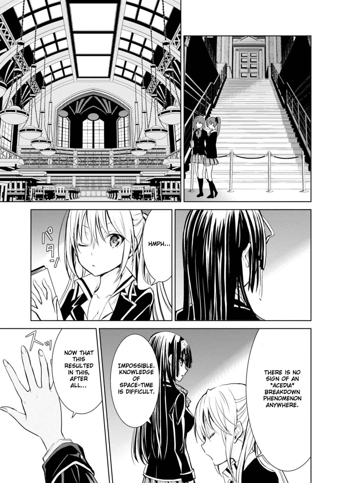 Page 9 Chapter 4 Trinity Seven: Liese Chronicle