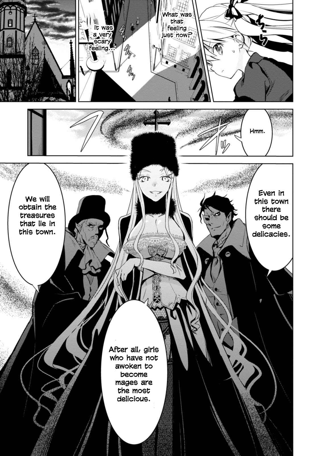 Page 13 Chapter 8 Trinity Seven: Liese Chronicle