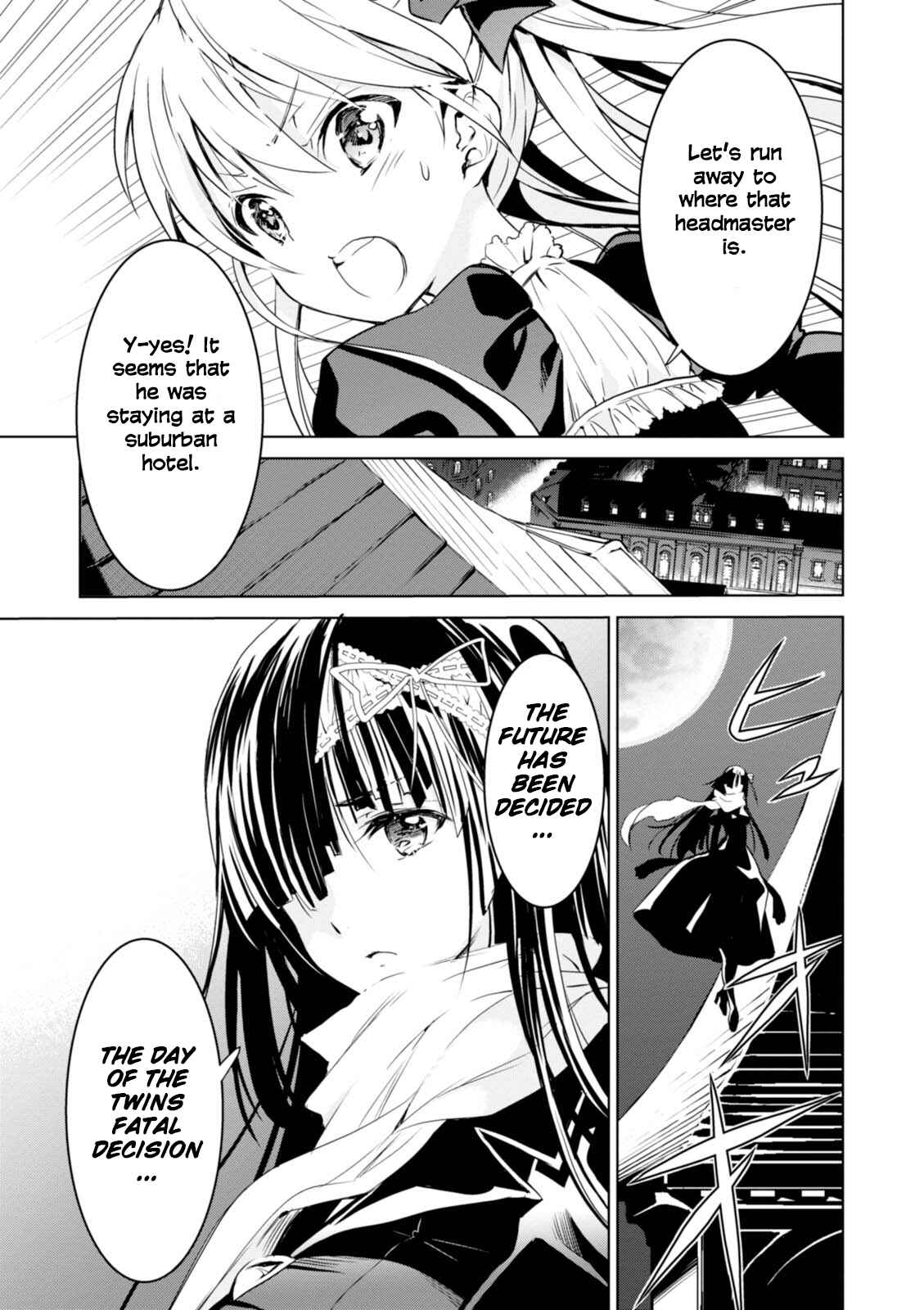 Page 33 Chapter 8 Trinity Seven: Liese Chronicle