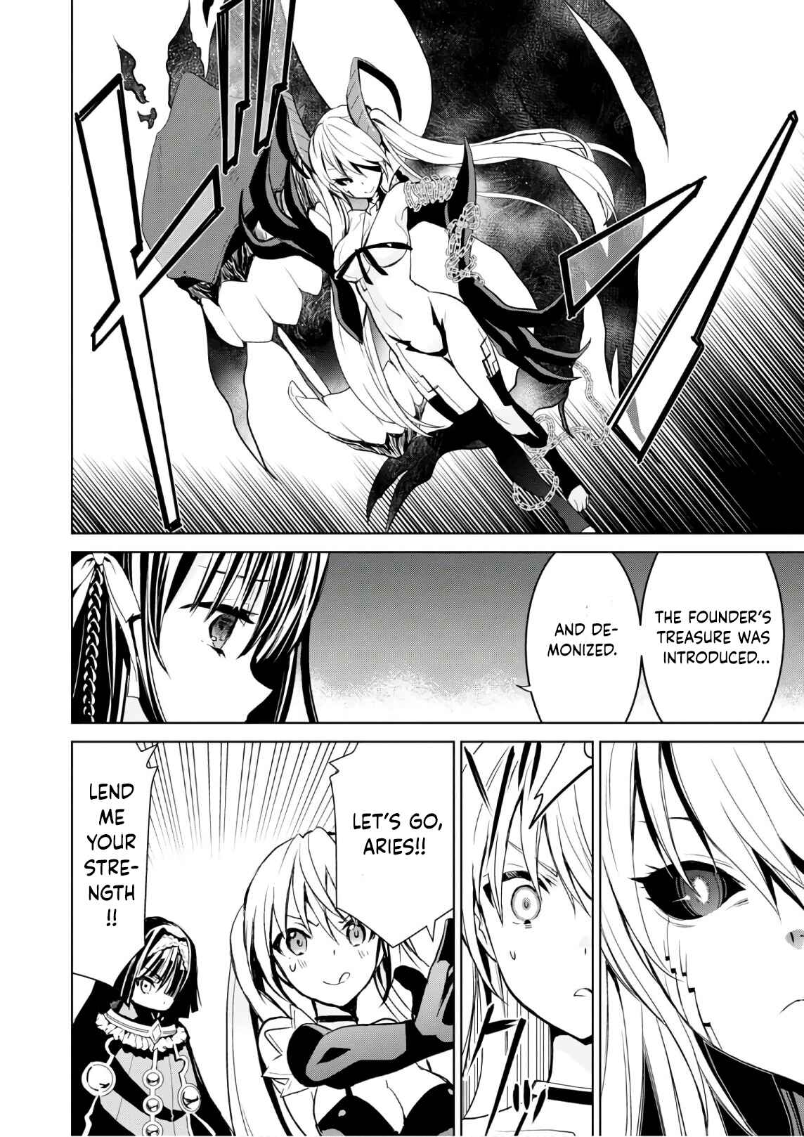 Page 10 Chapter 12 Trinity Seven: Liese Chronicle