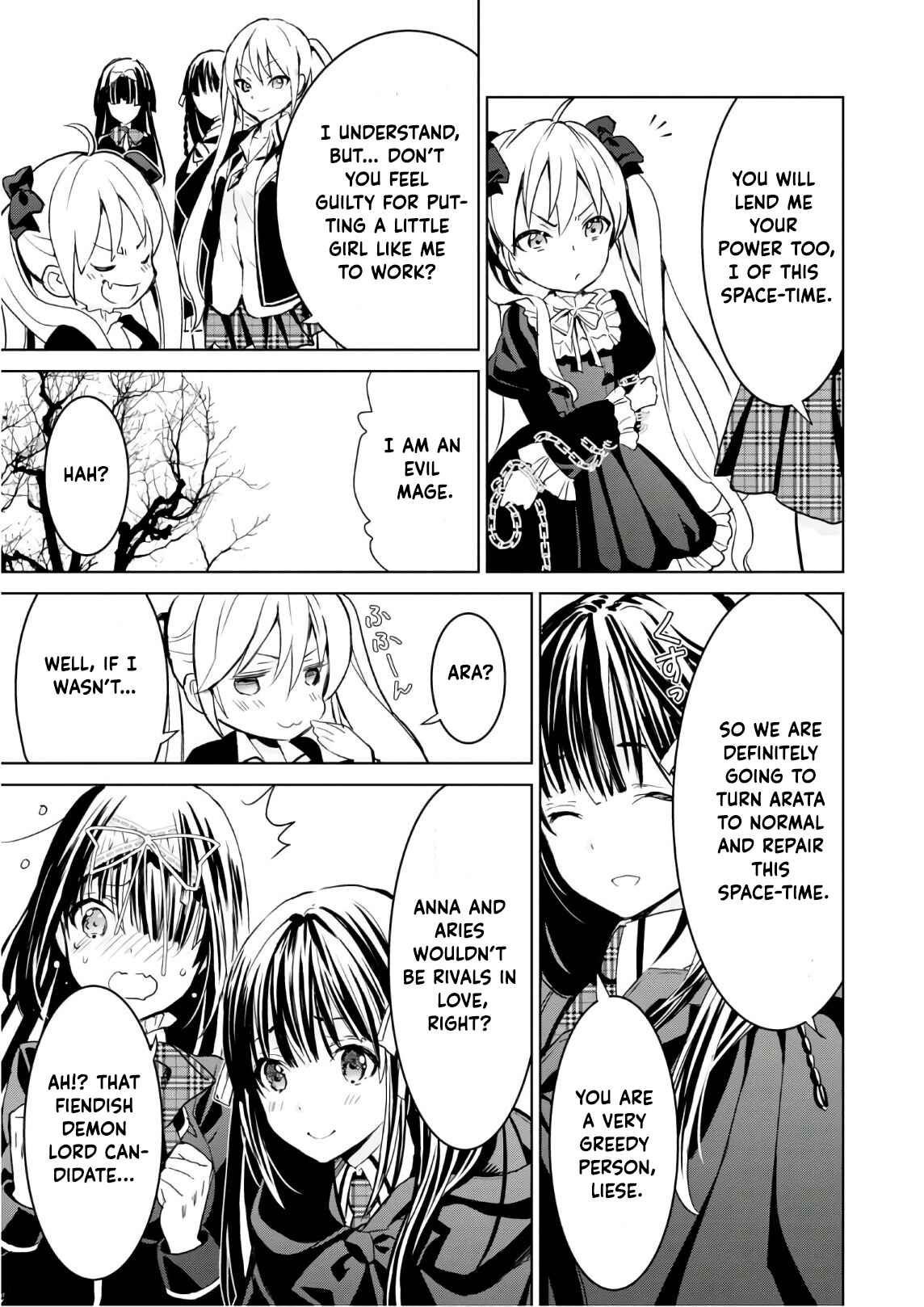 Page 28 Chapter 13 Trinity Seven: Liese Chronicle