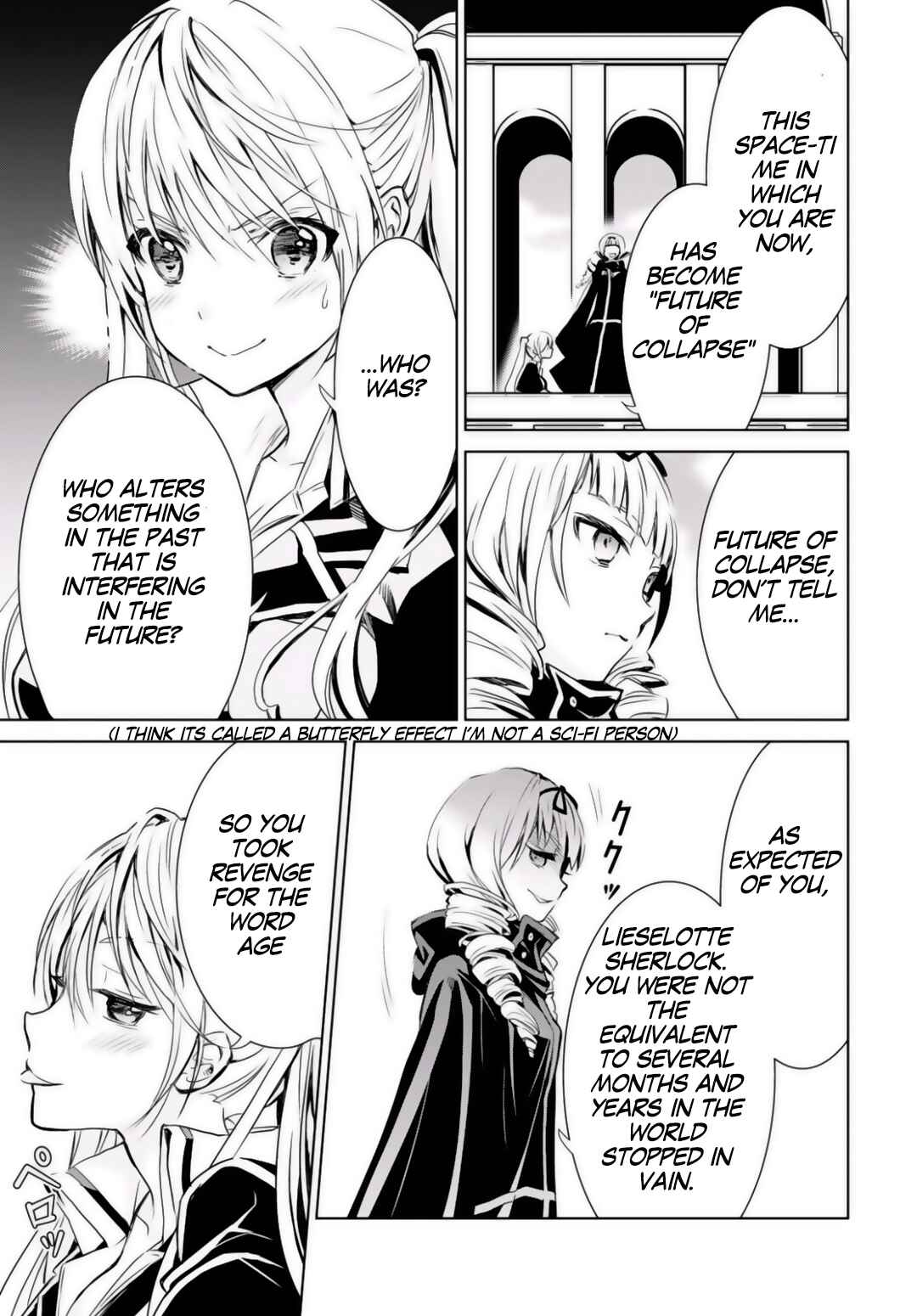 Page 11 Chapter 1.1 Trinity Seven: Liese Chronicle