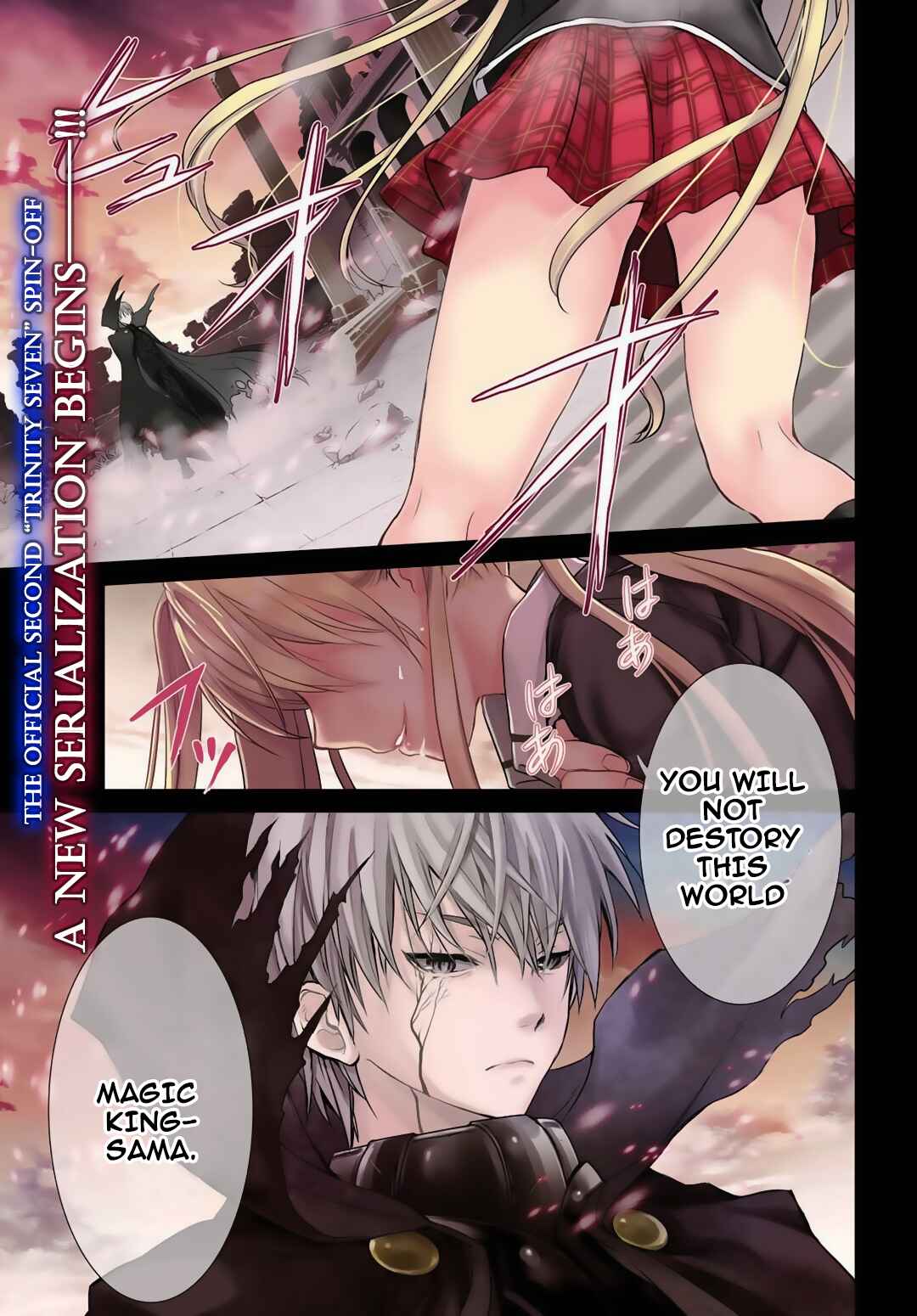 Page 2 Chapter 1.1 Trinity Seven: Liese Chronicle