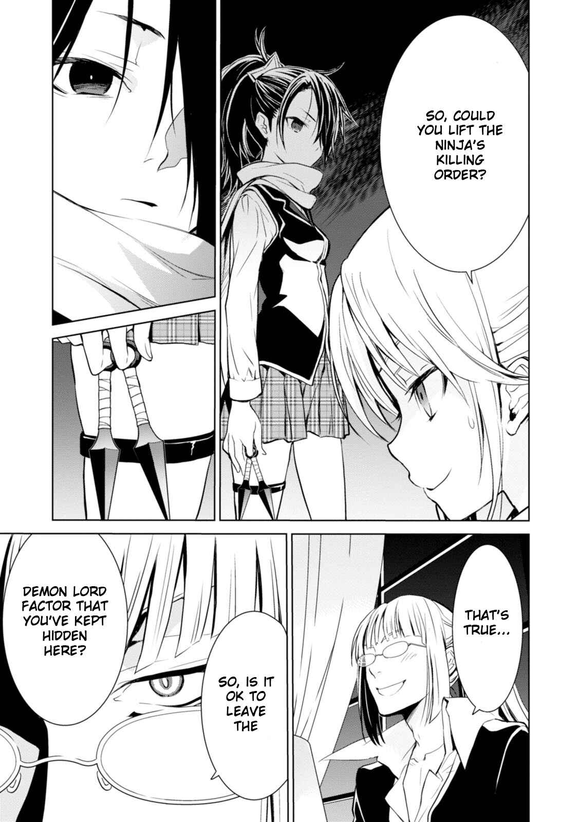 Page 11 Chapter 3 Trinity Seven: Liese Chronicle