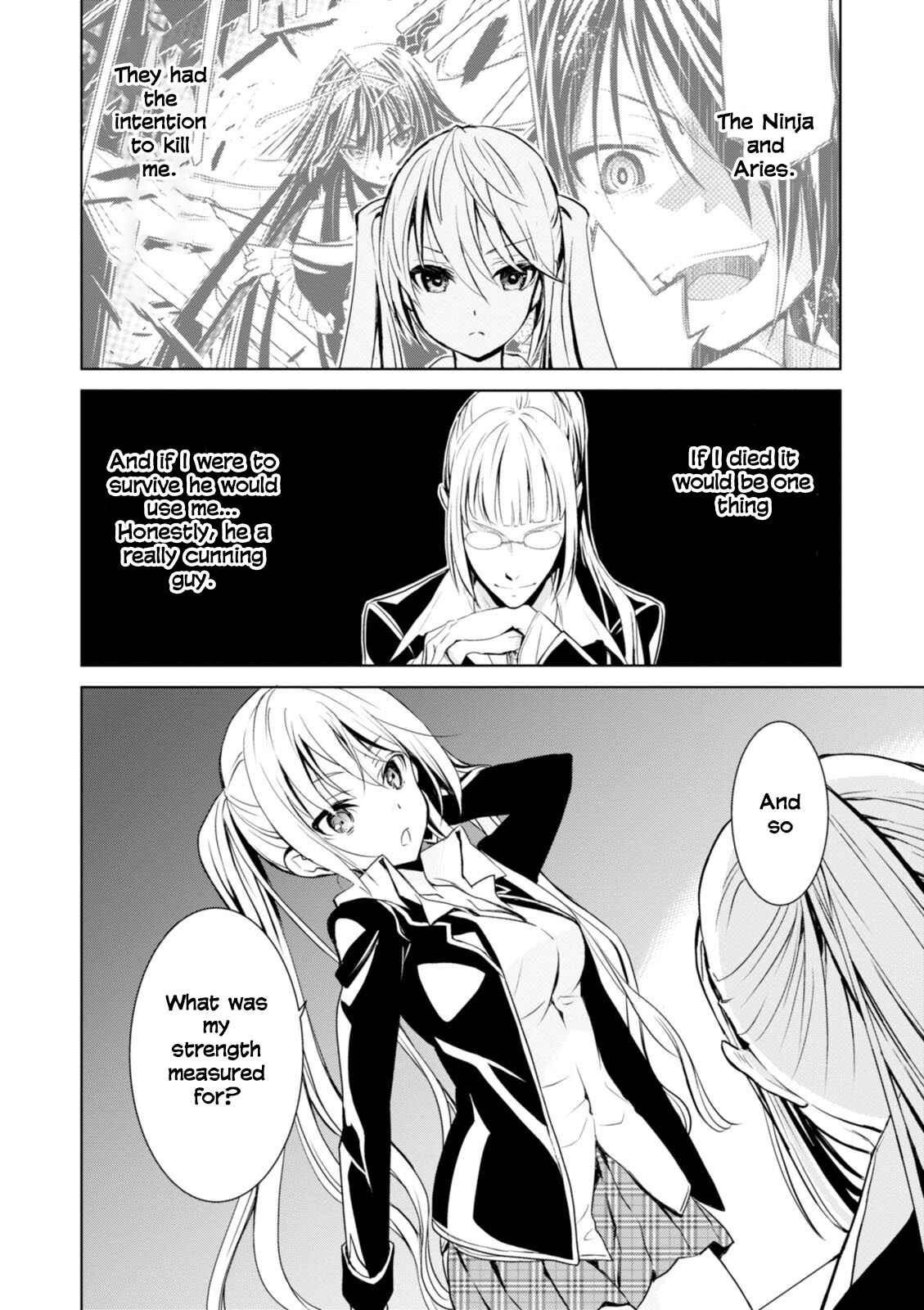 Page 14 Chapter 3 Trinity Seven: Liese Chronicle