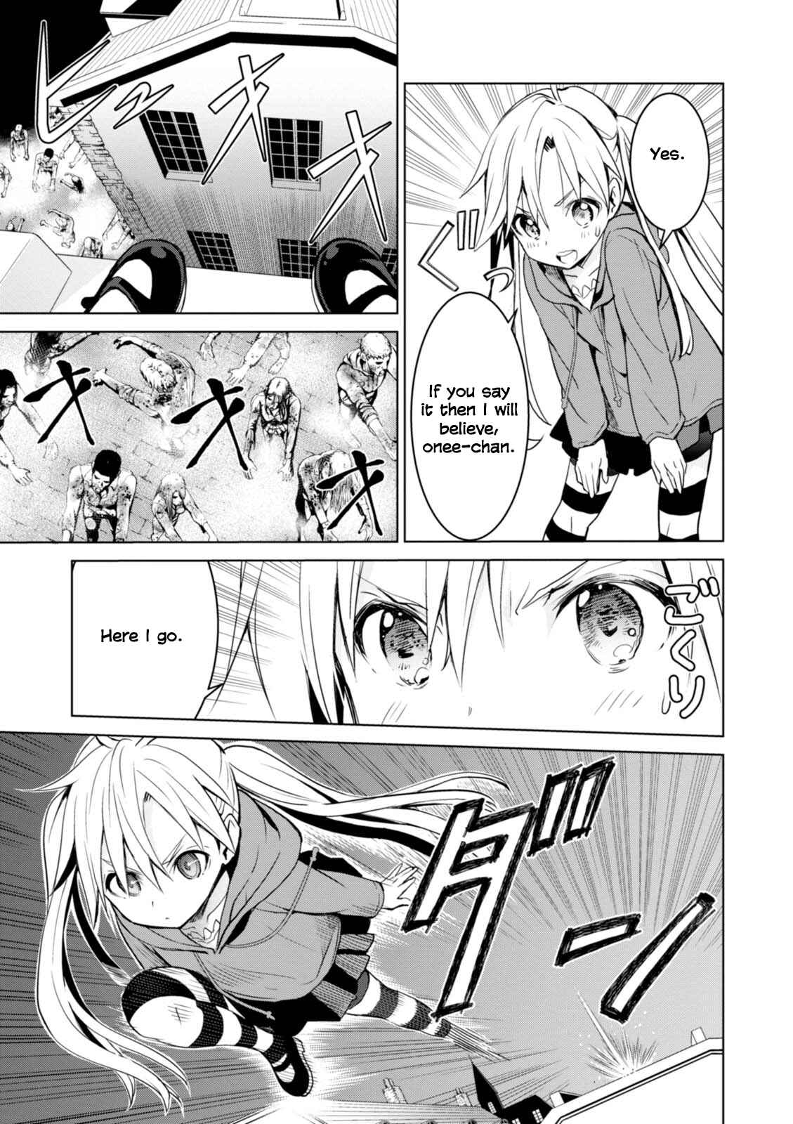Page 11 Chapter 9 Trinity Seven: Liese Chronicle