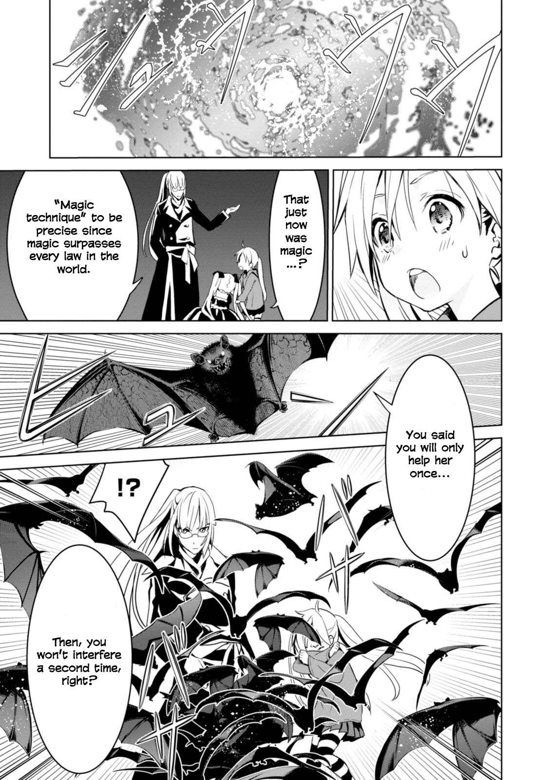 Page 21 Chapter 9 Trinity Seven: Liese Chronicle