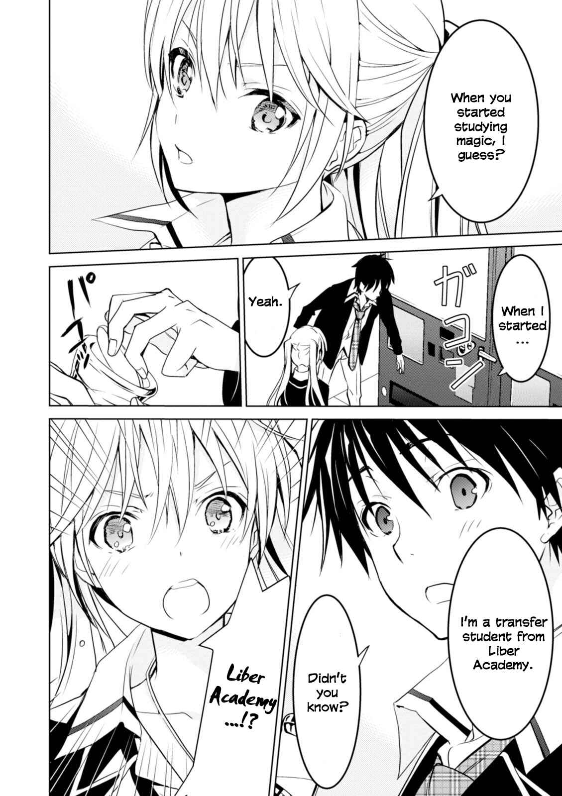Page 32 Chapter 6 Trinity Seven: Liese Chronicle