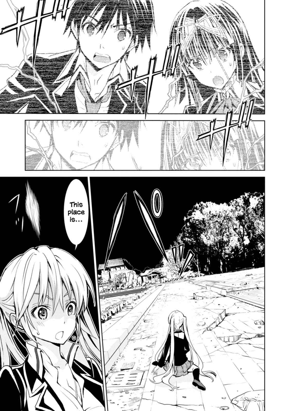Page 19 Chapter 7 Trinity Seven: Liese Chronicle