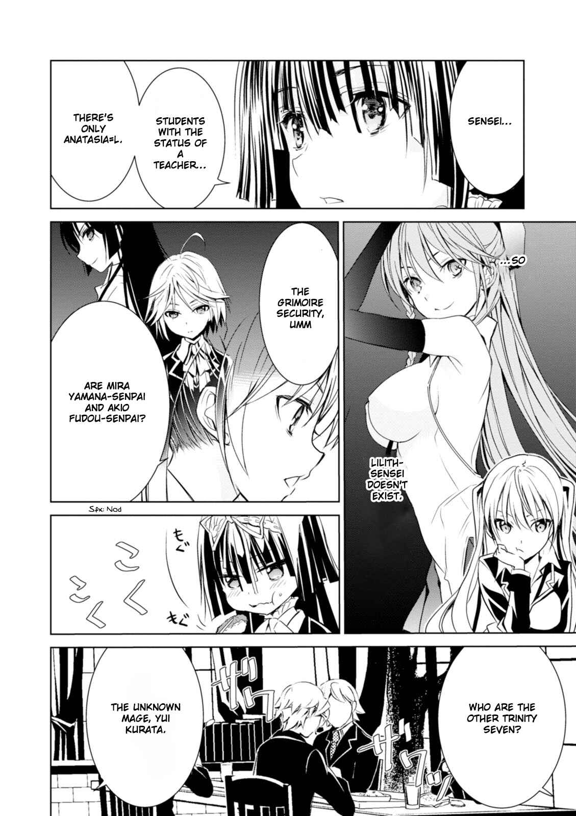 Page 6 Chapter 2 Trinity Seven: Liese Chronicle