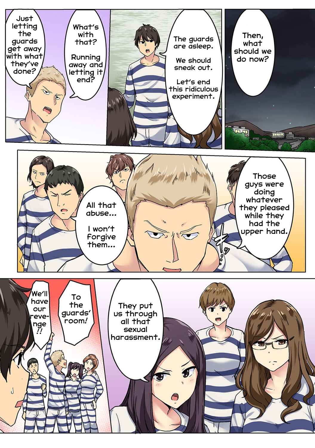 Page 13 Chapter 5 Kangoku Zemi Kanshu ni Zettai Fukujuu o Shiirarete