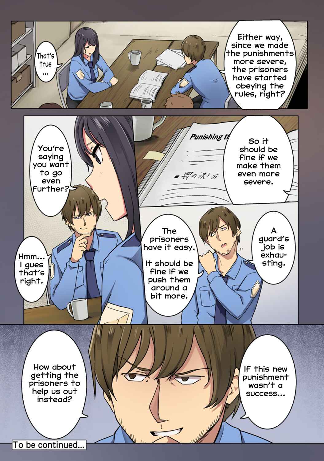 Page 22 Chapter 3 Kangoku Zemi Kanshu ni Zettai Fukujuu o Shiirarete