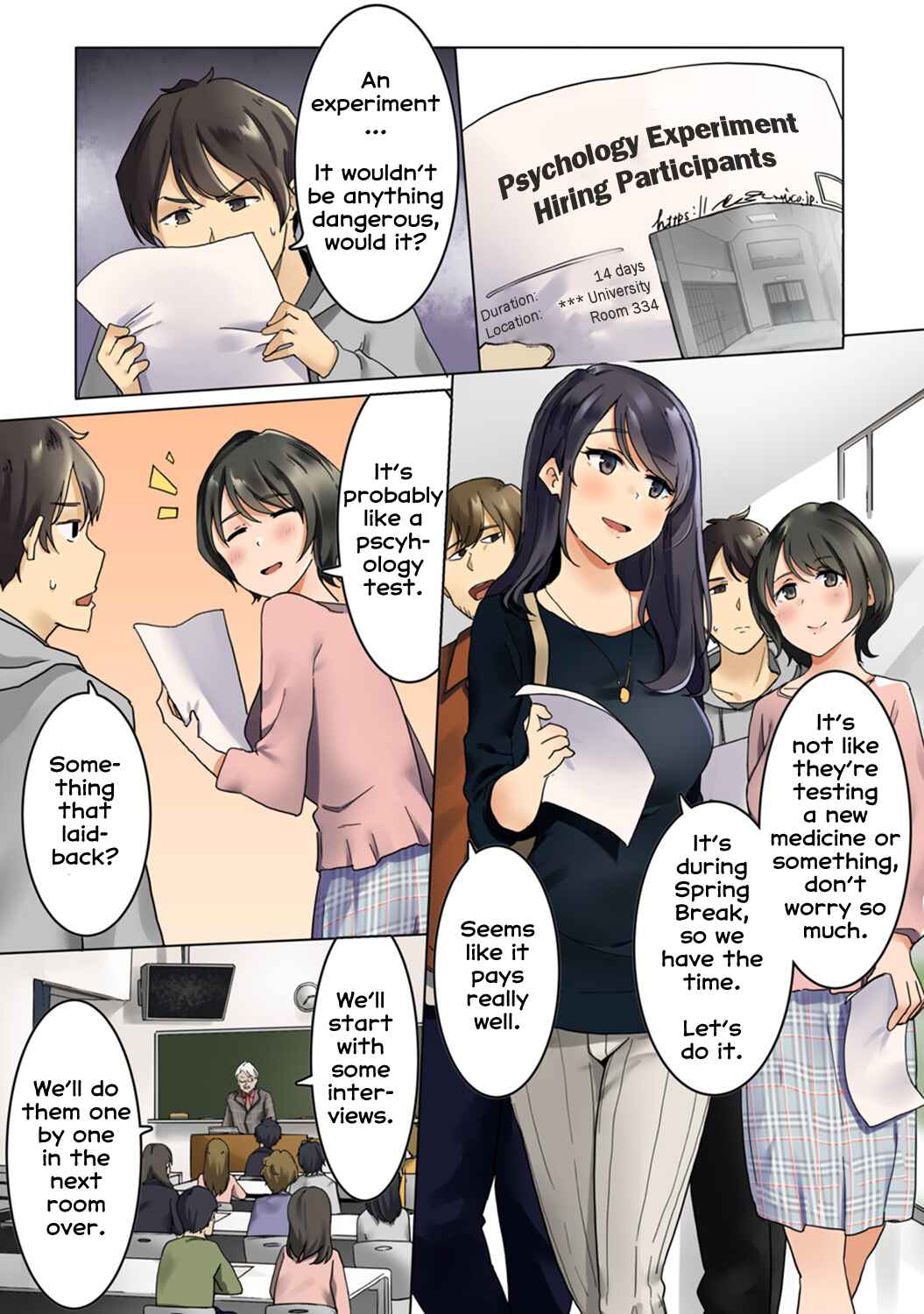 Page 1 Chapter 1 Kangoku Zemi Kanshu ni Zettai Fukujuu o Shiirarete
