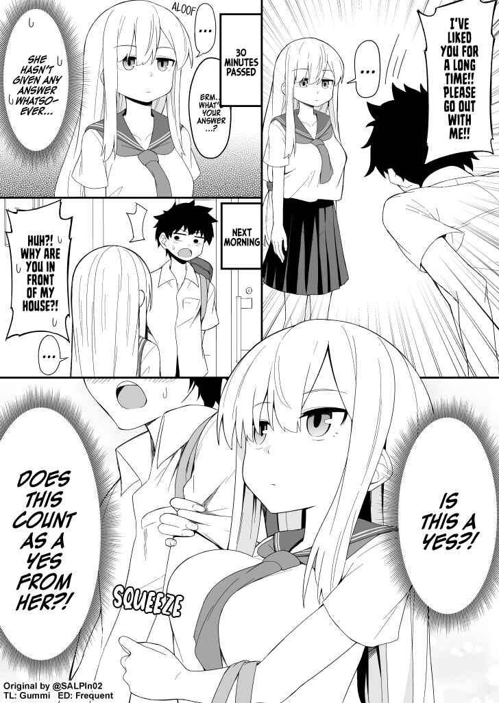 Page 1 Chapter 1 The Taciturn Girl Acts Like a Lover Even Though She Hasnt Responded to the Confession