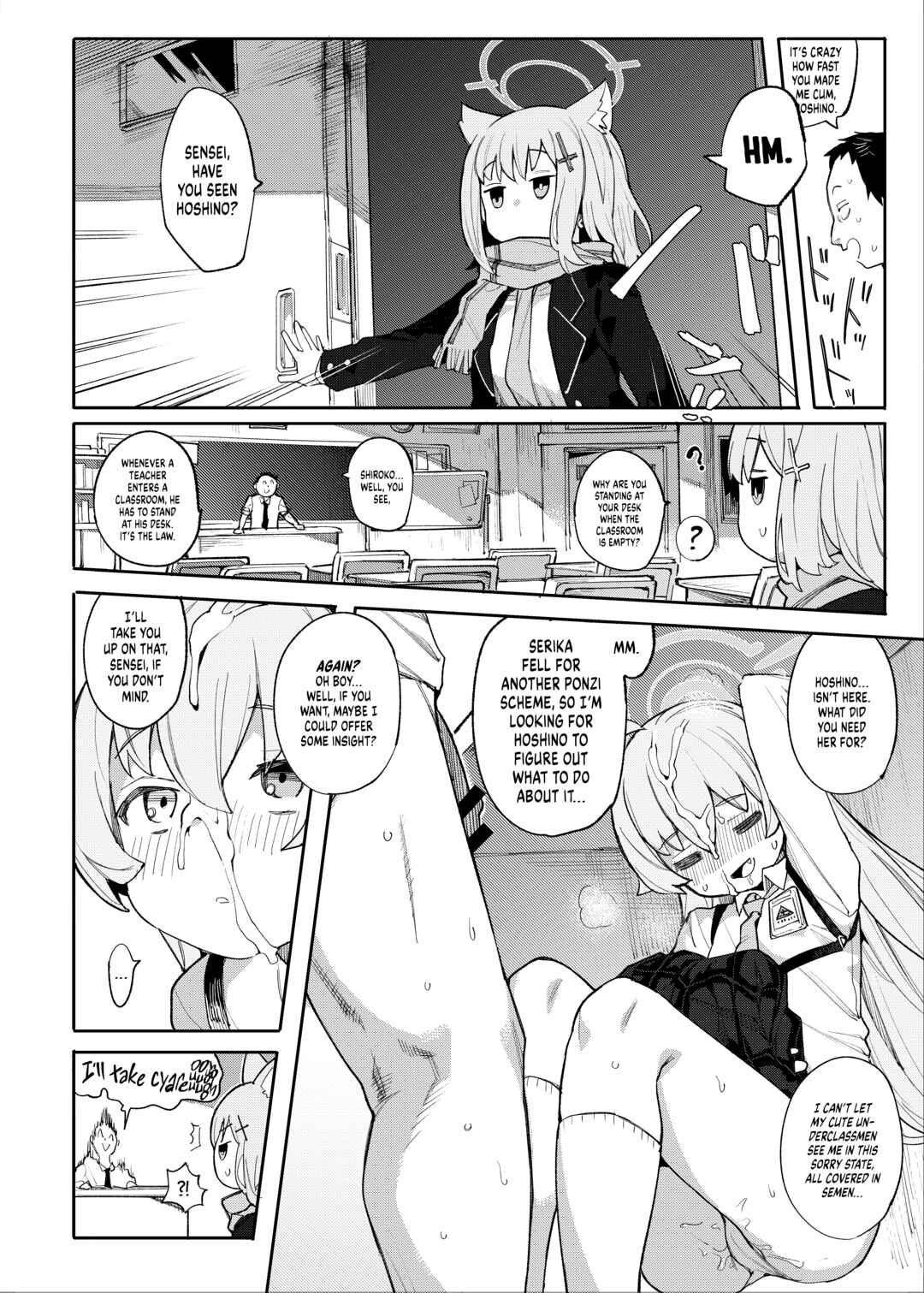 Page 9 Chapter Unknown_128d Blue Archive - Hoshino Wants To Be Doted On, Too!