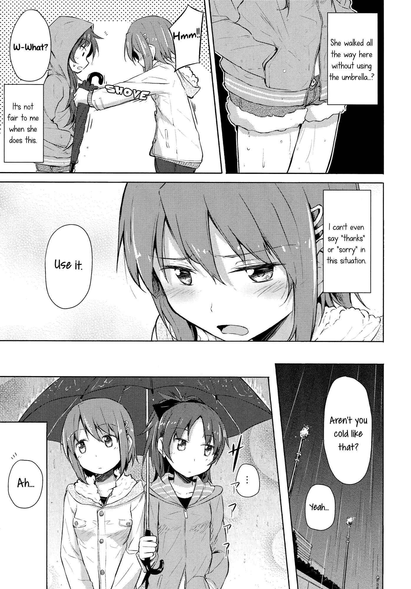 Page 16 Chapter Unknown_1d06 Mahou Shoujo Madoka★Magica - Ame Futte Baka ni Arigatou. (Doujinshi)