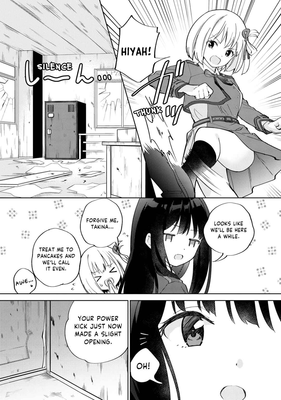 Page 3 Chapter 4 Lycoris Recoil: Koushiki Comic Anthology - Repeat