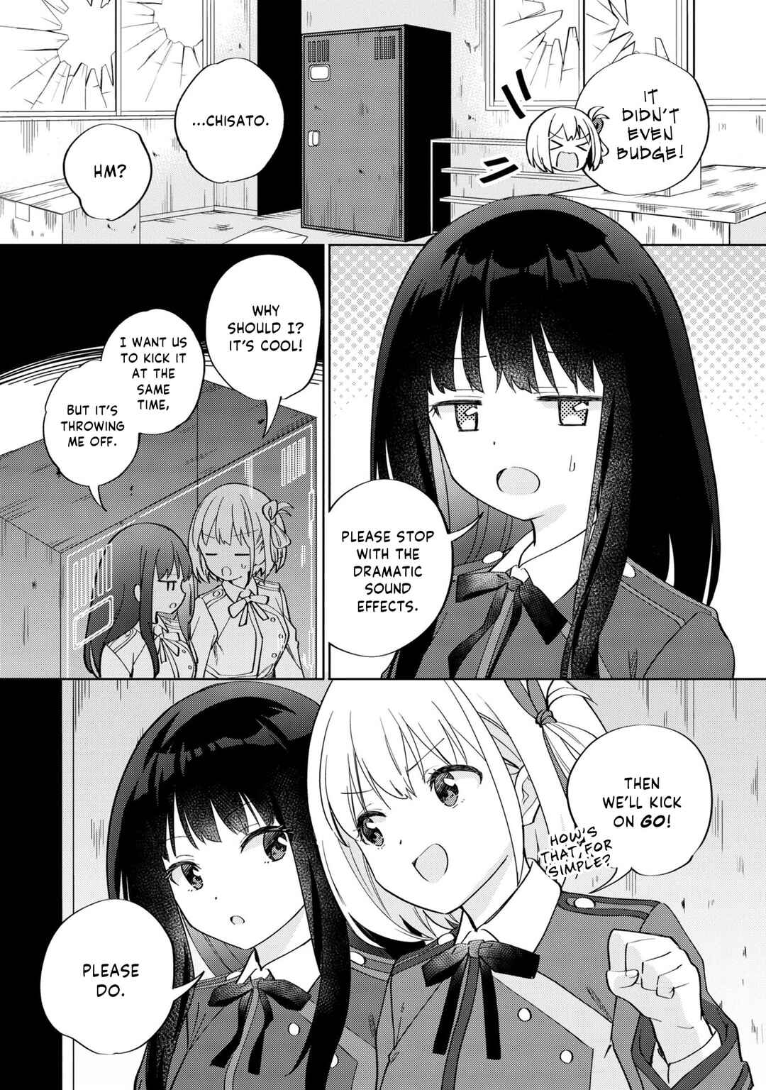 Page 5 Chapter 4 Lycoris Recoil: Koushiki Comic Anthology - Repeat