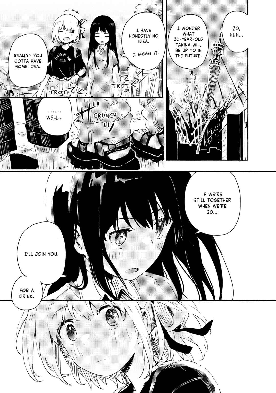 Page 7 Chapter 8 Lycoris Recoil: Koushiki Comic Anthology - Repeat