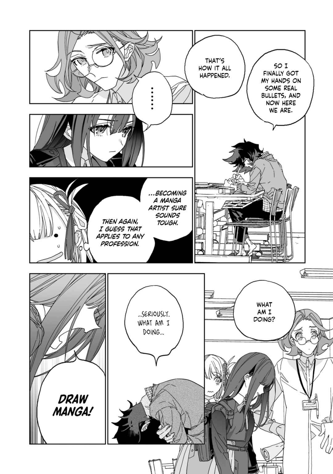 Page 8 Chapter 9 Lycoris Recoil: Koushiki Comic Anthology - Repeat