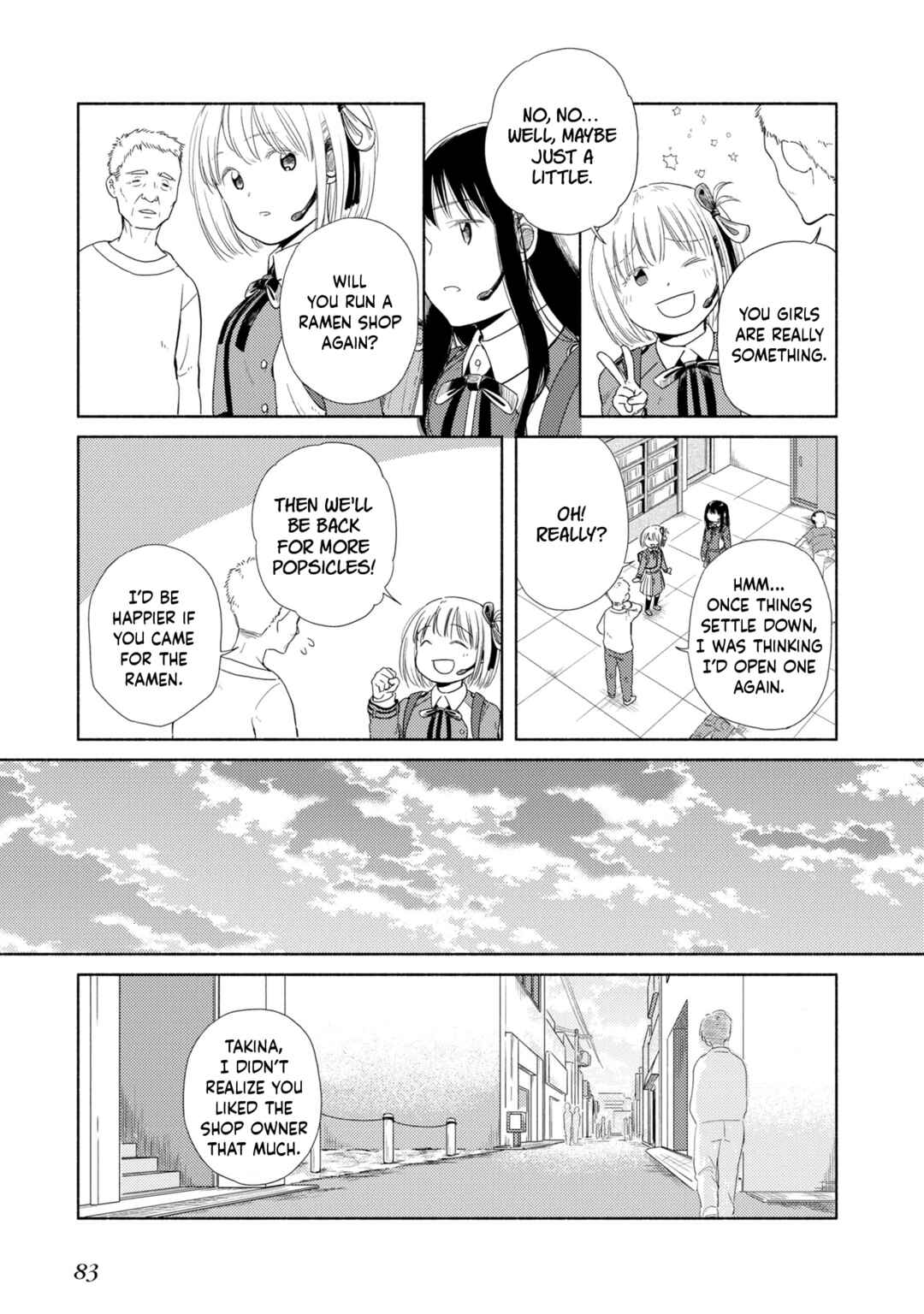 Page 7 Chapter 8 Lycoris Recoil: Koushiki Comic Anthology - Repeat
