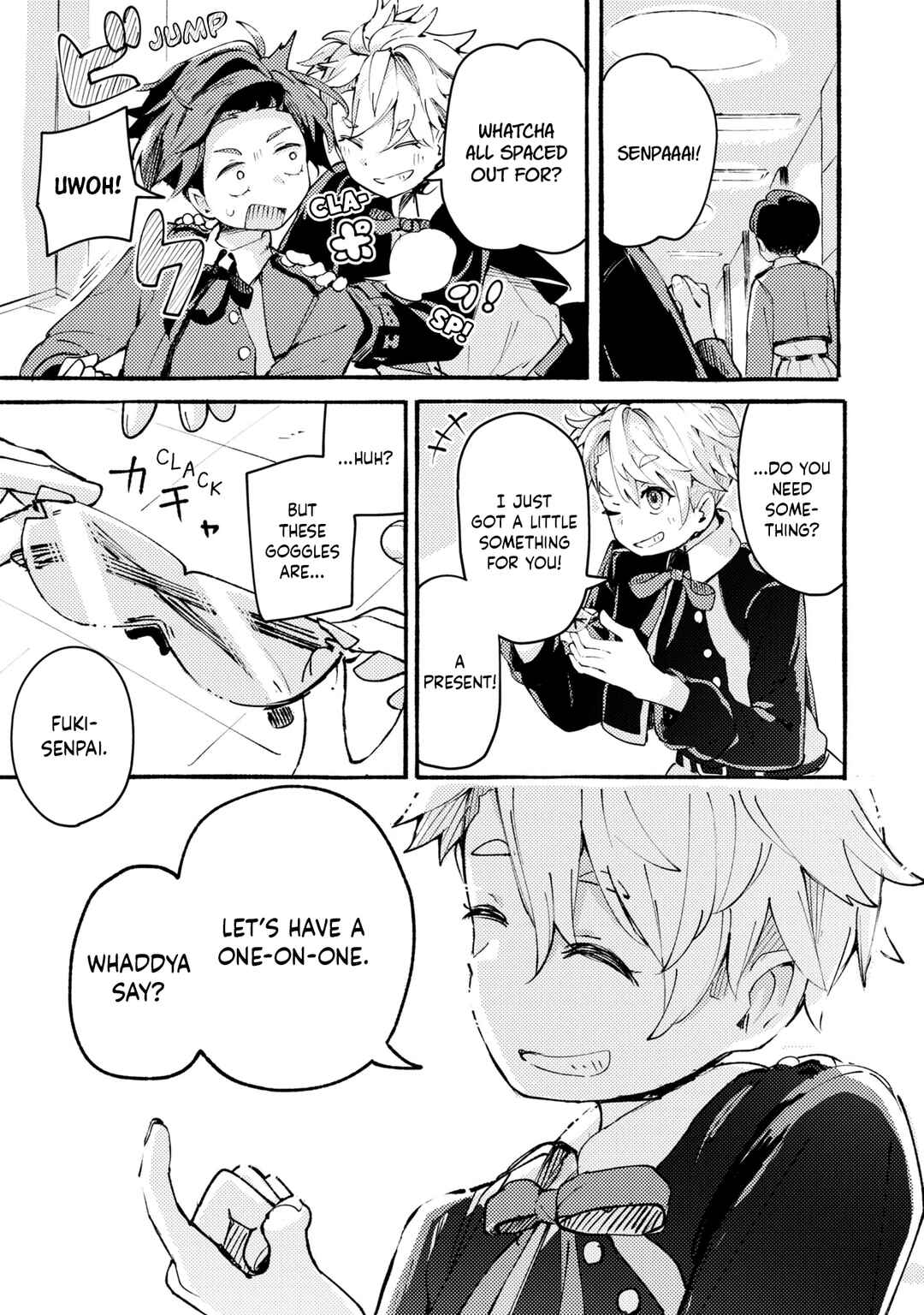 Page 3 Chapter 12 Lycoris Recoil: Koushiki Comic Anthology - Repeat