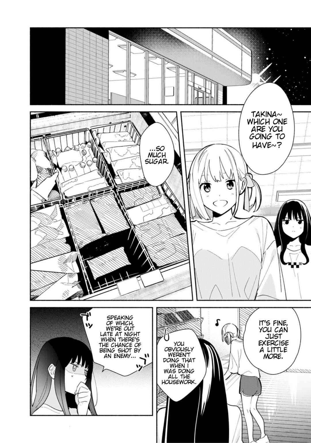 Page 4 Chapter 11 Lycoris Recoil: Koushiki Comic Anthology - Repeat
