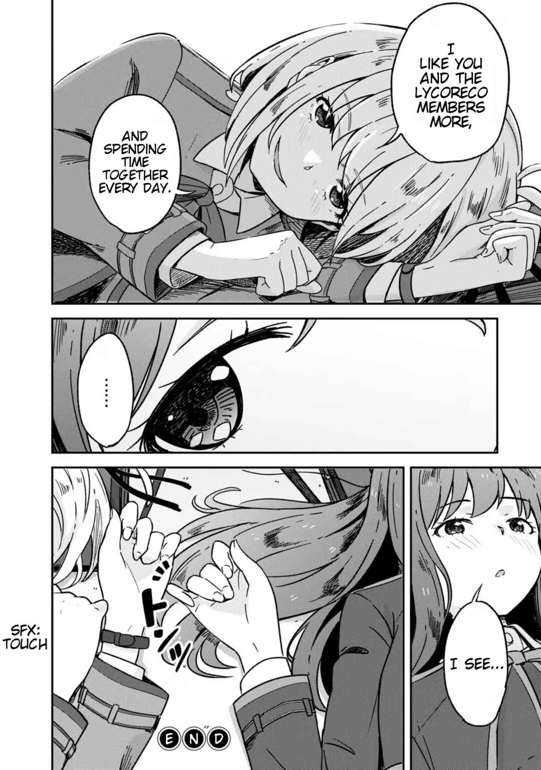 Page 8 Chapter 3 Lycoris Recoil: Koushiki Comic Anthology - Repeat