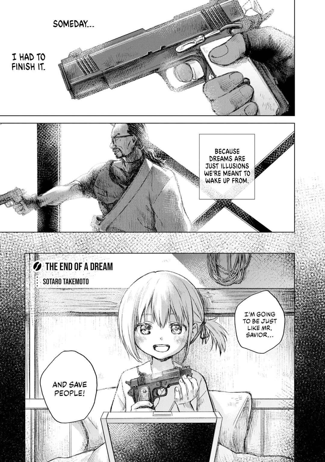 Page 1 Chapter 15 Lycoris Recoil: Koushiki Comic Anthology - Repeat