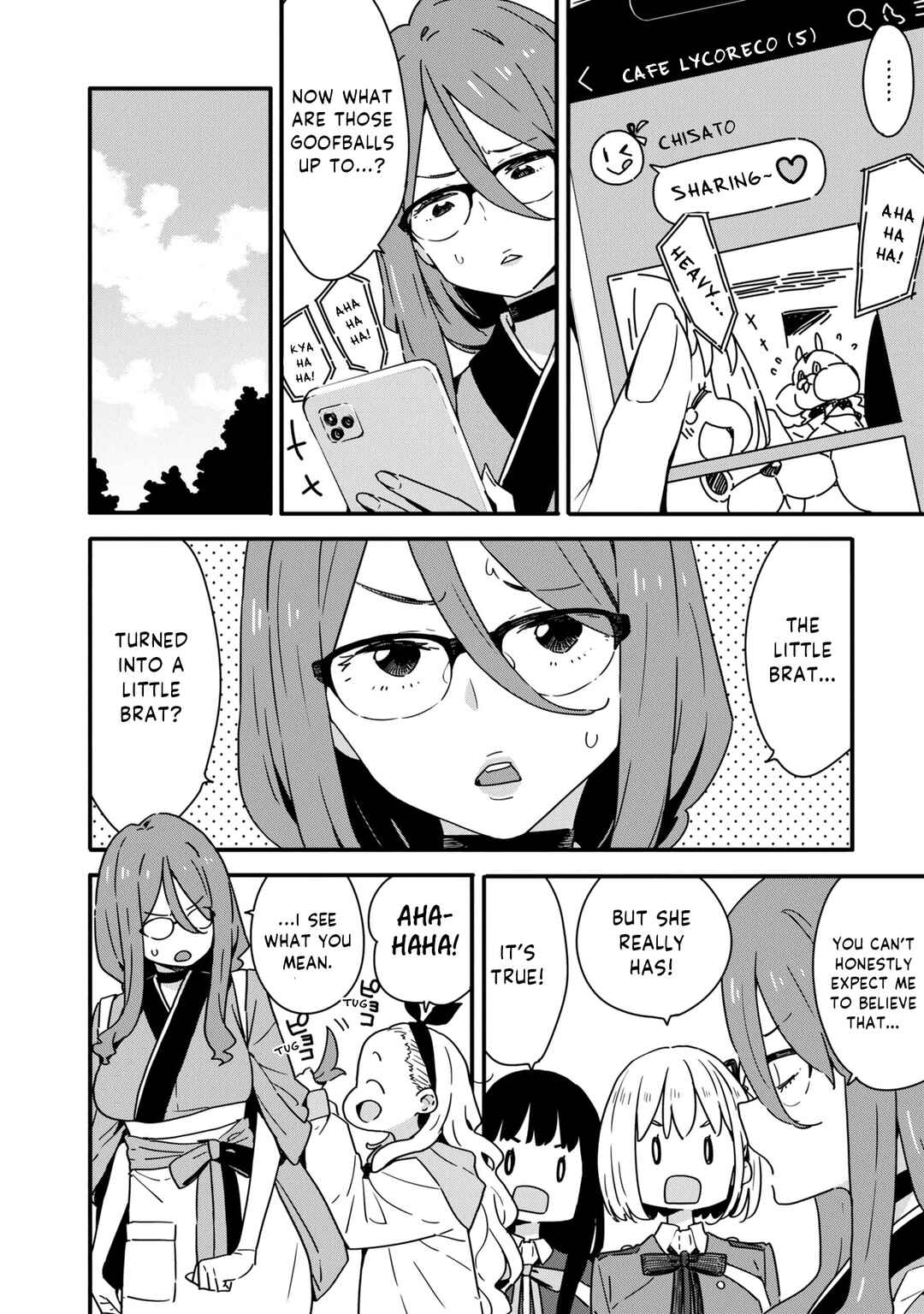 Page 10 Chapter 1 Lycoris Recoil: Koushiki Comic Anthology - Repeat