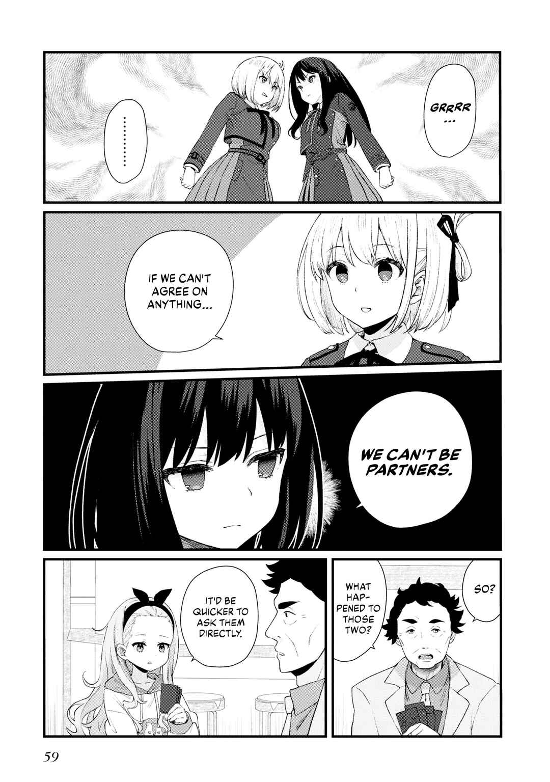 Page 7 Chapter 6 Lycoris Recoil: Koushiki Comic Anthology - Repeat