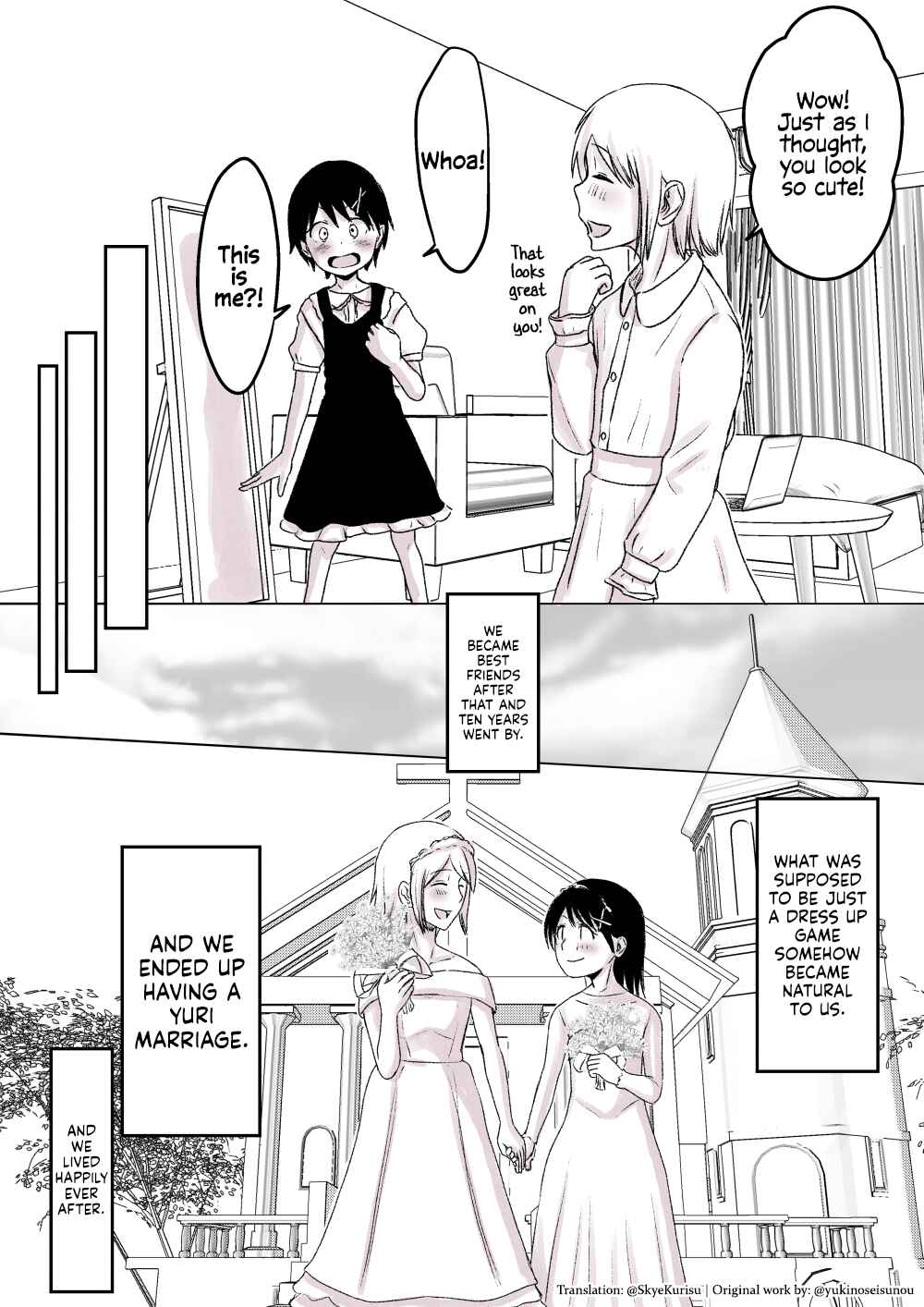 Page 4 Chapter Unknown_f122 Josou kara no Yuri-kon