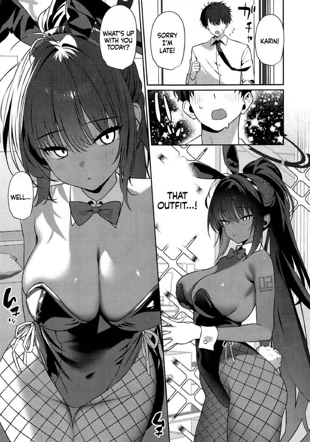 Page 4 Chapter Unknown_6802 Blue Archive - Loving Karin (Doujinshi)