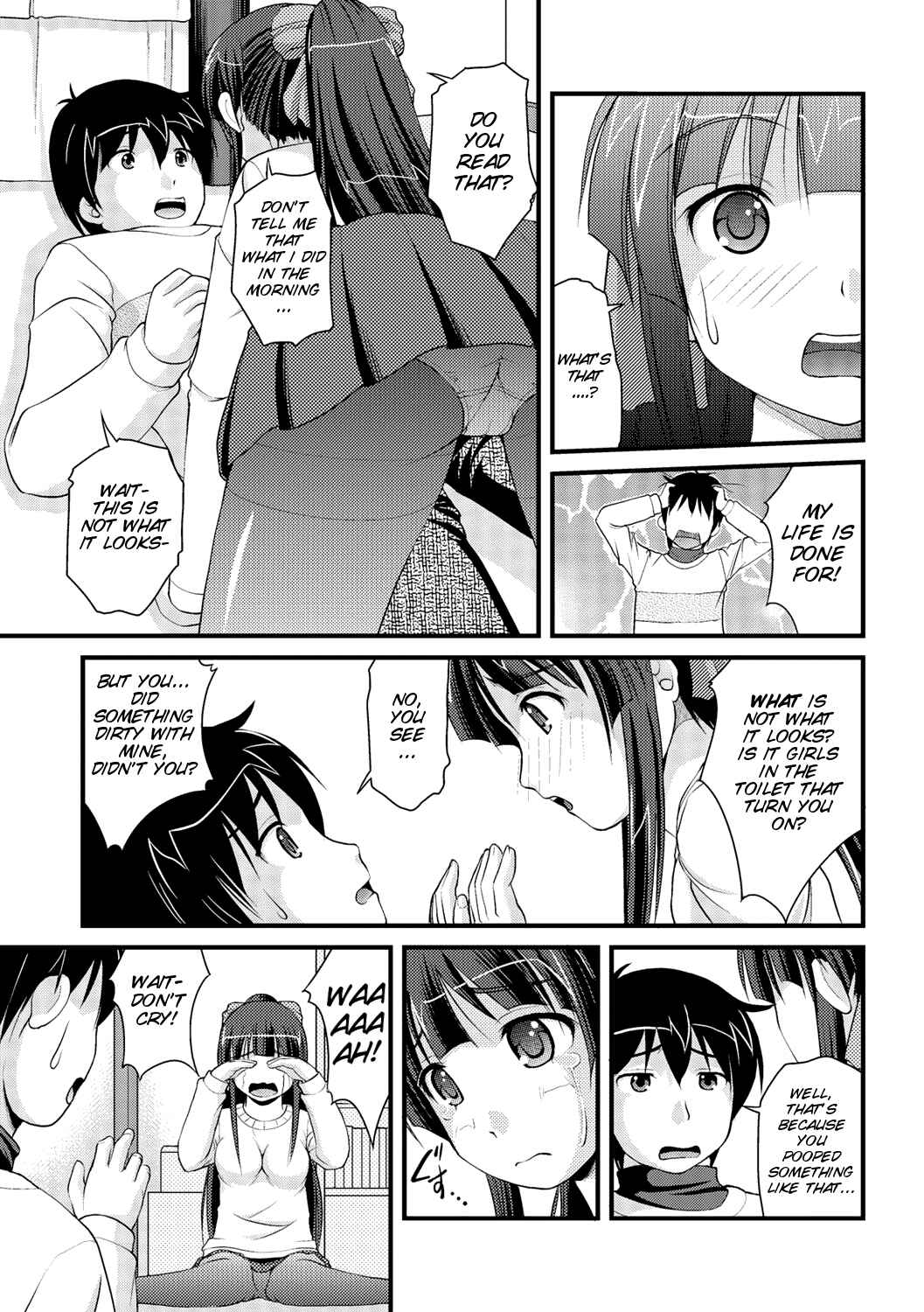 Page 13 Chapter 4 Kanojo ga suru Futokute Katai Mono