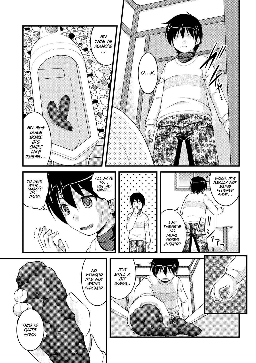 Page 9 Chapter 4 Kanojo ga suru Futokute Katai Mono