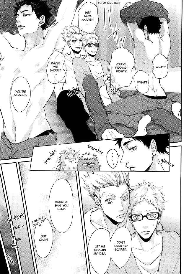 Page 12 Chapter Unknown_d190 Haikyu!!  - Hito wa Sore o Shitto to Yobu (Doujinshi)