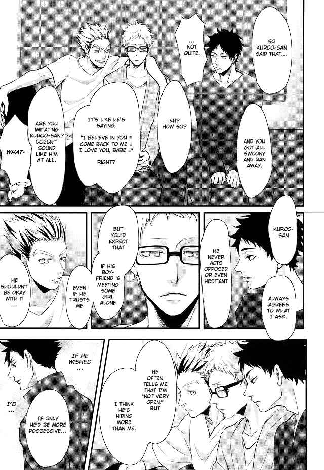 Page 8 Chapter Unknown_d190 Haikyu!!  - Hito wa Sore o Shitto to Yobu (Doujinshi)