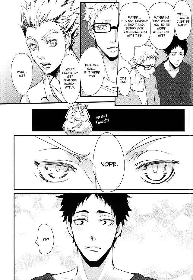 Page 9 Chapter Unknown_d190 Haikyu!!  - Hito wa Sore o Shitto to Yobu (Doujinshi)